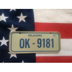 Americká SPZ na kolo r.79