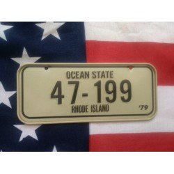 Americká SPZ na kolo r.79