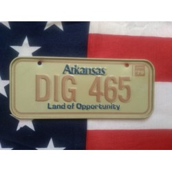 Americká SPZ na kolo r.79