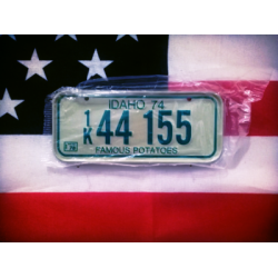 Americká SPZ na kolo 74