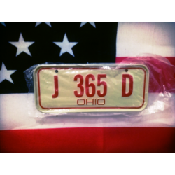 Americká SPZ na kolo