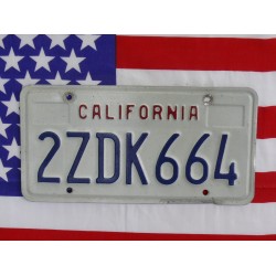 Americká spz California 2zdk664