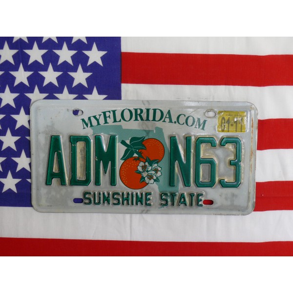 Americká spz Florida admn63