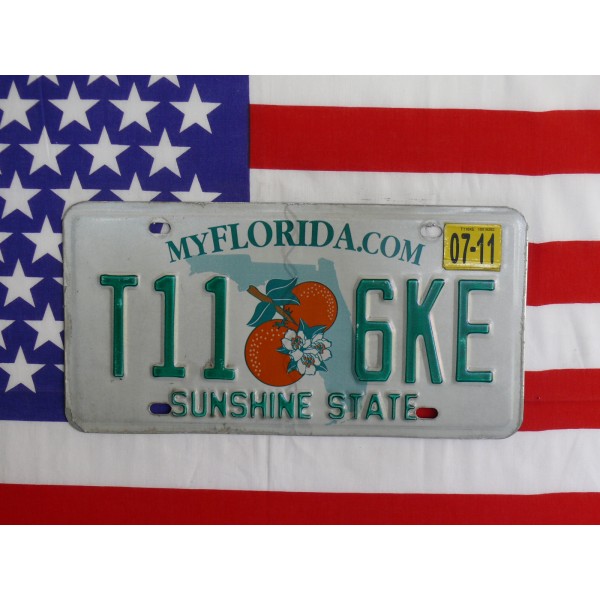 Americká spz Florida t116ke