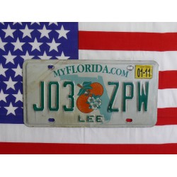 Americká spz Florida j013zpw