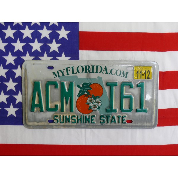 Americká spz Florida acm161