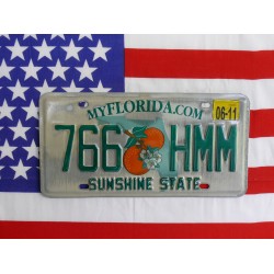 Americká spz Florida 766hmm
