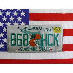 Americká spz Florida 868hck