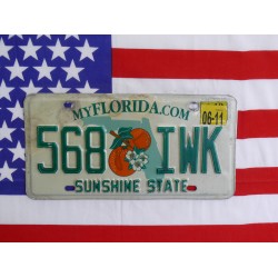 Americká spz Florida 568iwk