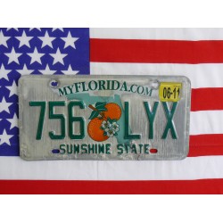Americká spz Florida 756lyx