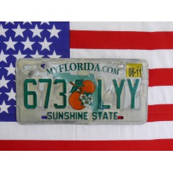 Americká spz Florida 673lyy