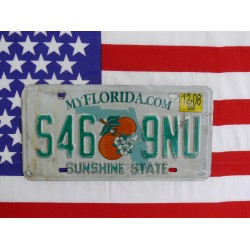 Americká spz Florida s469nu