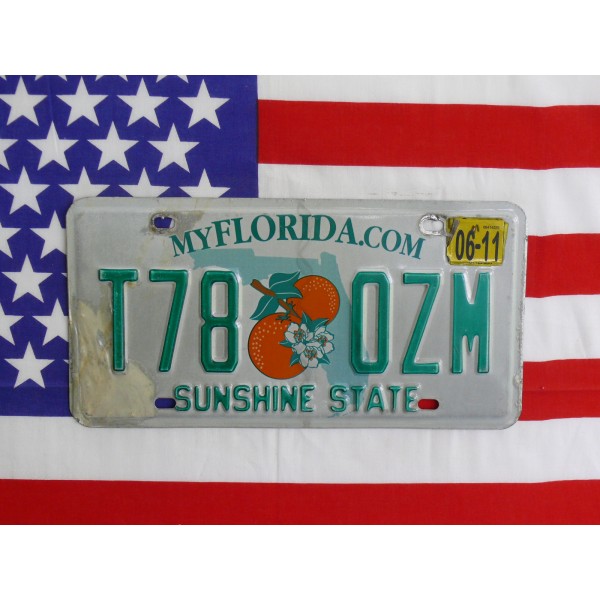 Americká spz Florida t78ozn