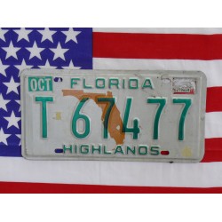 Americká spz Florida t67477