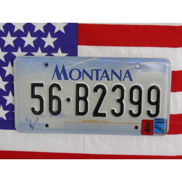 Americká spz Montana 56b2399 