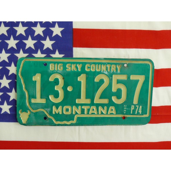 Americká spz Montana 131257