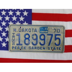 Americká spz North Dakota 189975
