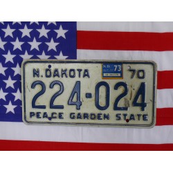 Americká spz North Dakota 224024