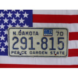 Americká spz North Dakota 291815