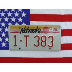 Americká spz Nebraska 
