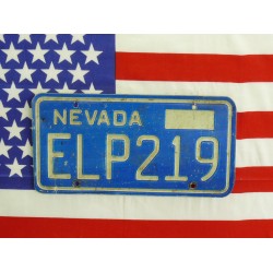 Americká spz Nevada elp219