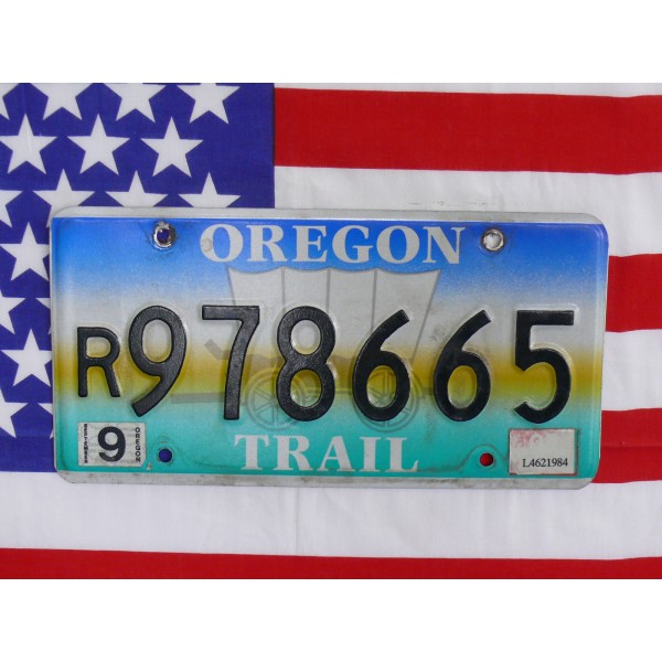 Americká SPZ Oregon 978665
