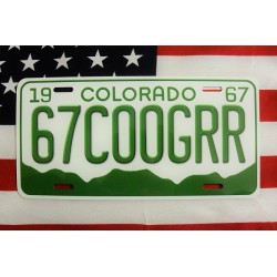 Reklamní spz 67COOGRR