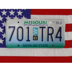 Americká SPZ Missouri