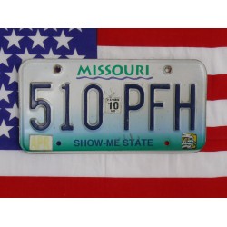 Americká SPZ Missouri