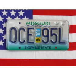 Americká SPZ Missouri