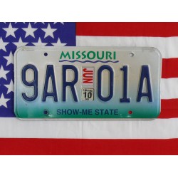 Americká SPZ Missouri