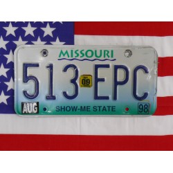 Americká SPZ Missouri