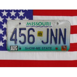 Americká SPZ Missouri