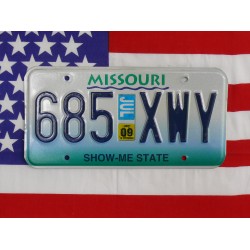 Americká SPZ Missouri