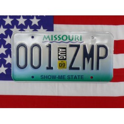 Americká SPZ Missouri