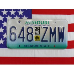 Americká SPZ Missouri