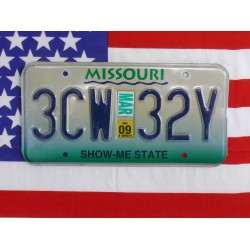 Americká SPZ Missouri