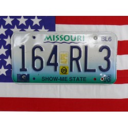 Americká SPZ Missouri