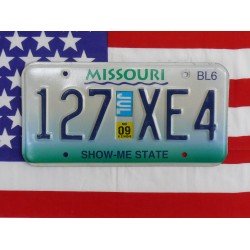 Americká SPZ Missouri