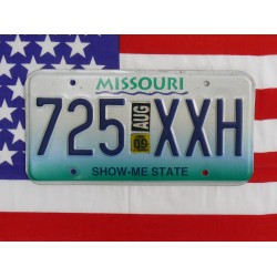 Americká SPZ Missouri