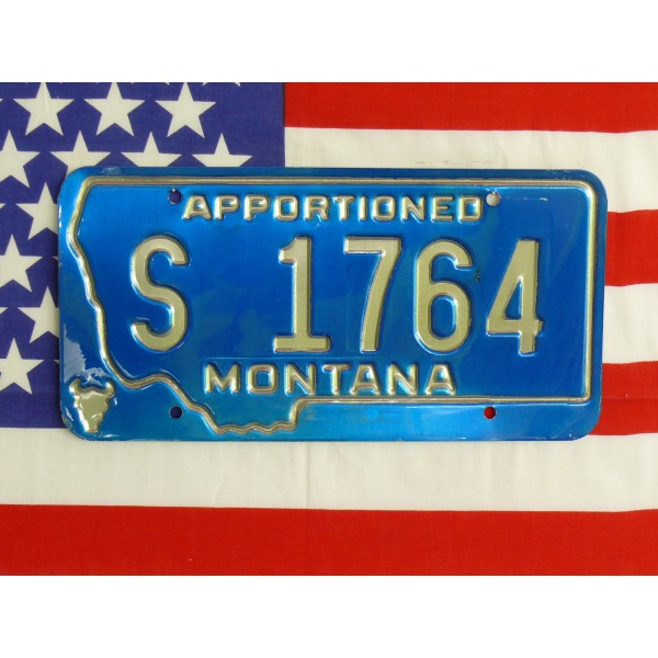 Americká spz Montana s1764