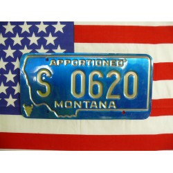 Americká spz Montana s0620