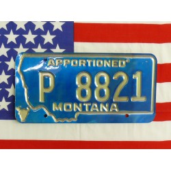 Americká spz Montana p8821