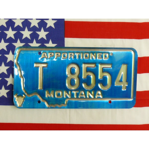 Americká spz Montana t8554
