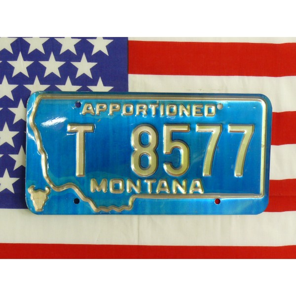 Americká spz Montana t8577