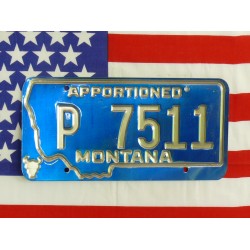Americká spz Montana p7511