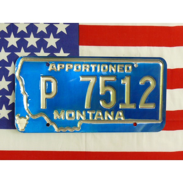 Americká spz Montana p7512