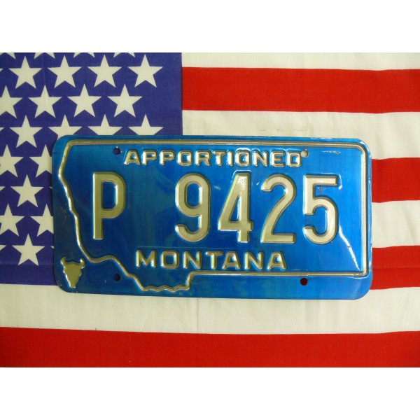 Americká spz Montana p9425