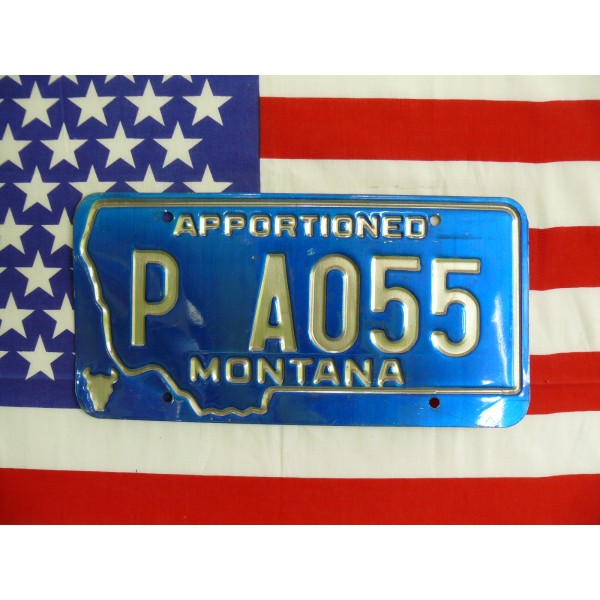 Americká spz Montana pa055