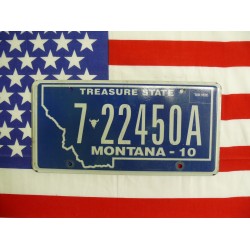 Americká spz Montana 7 22450a  